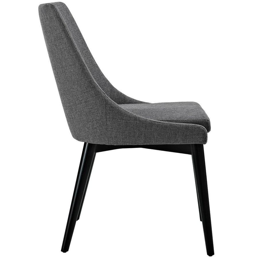 Foyer Fabric Dining Chair in Gray