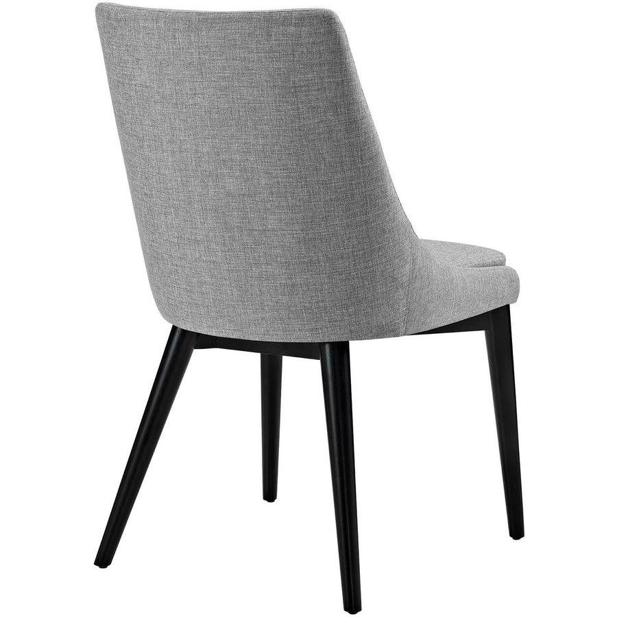 Foyer Fabric Dining Chair in Light Gray
