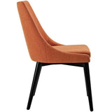 Foyer Fabric Dining Chair in Orange