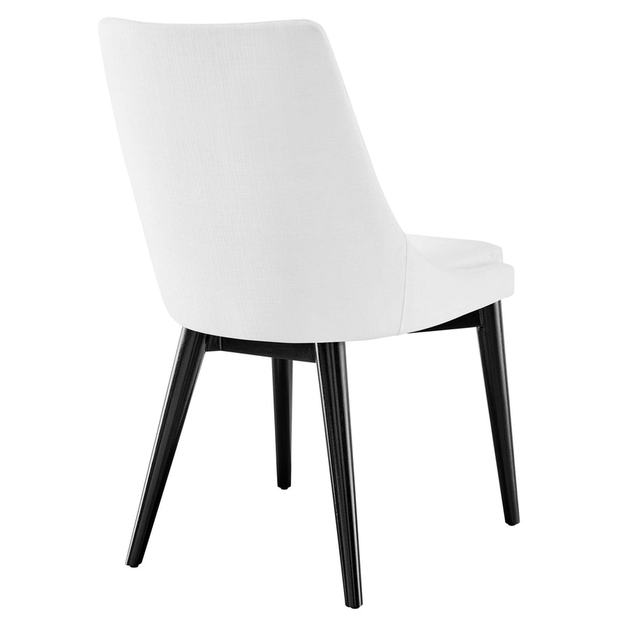 Foyer Fabric Dining Chair in White