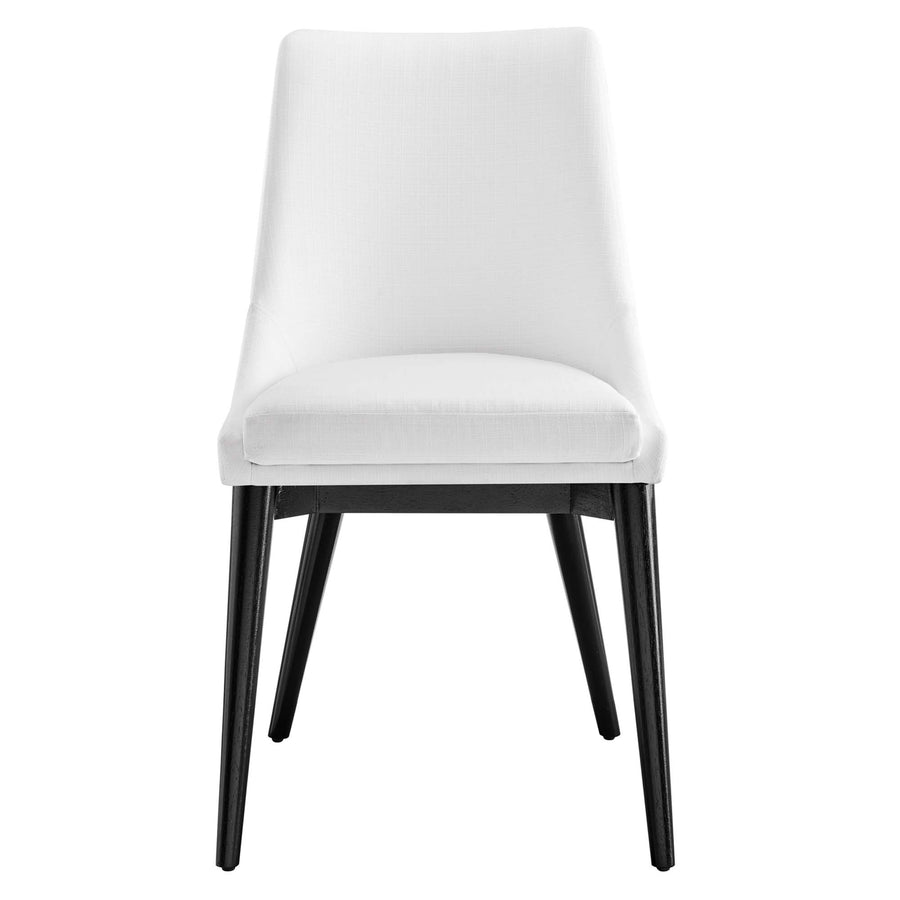 Foyer Fabric Dining Chair in White