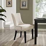 Vista Fabric Dining Chair in Beige