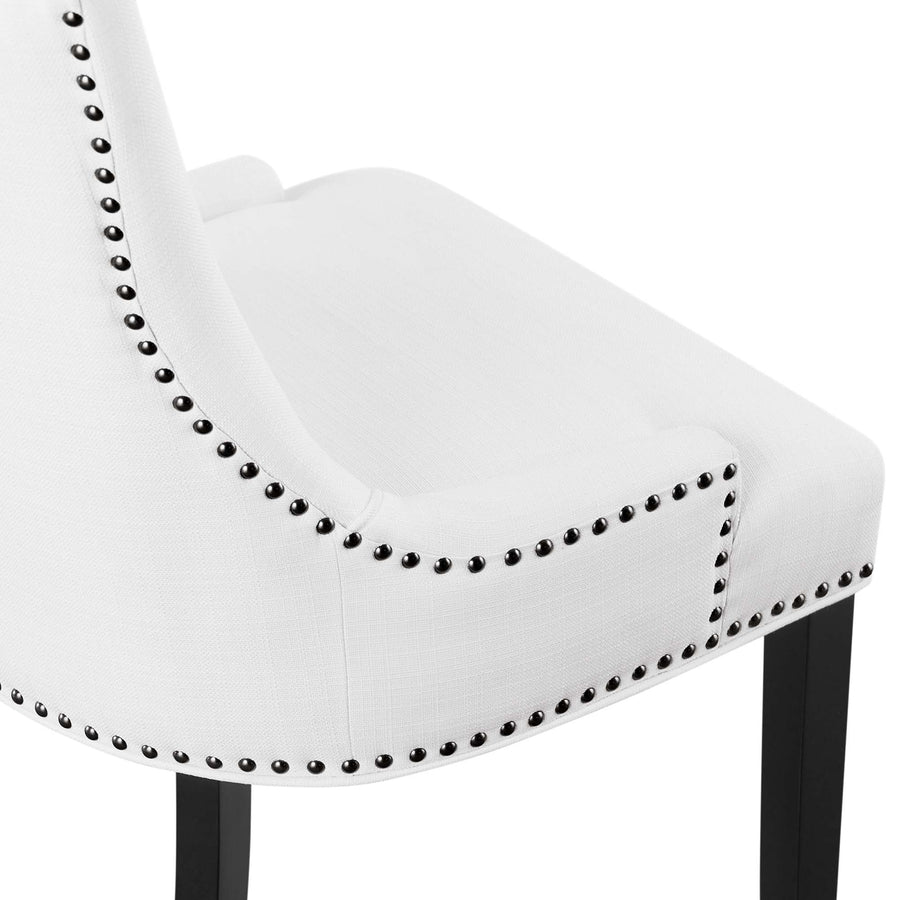 Vista Fabric Dining Chair in White
