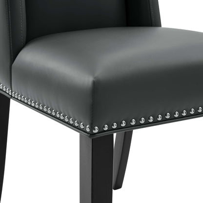 Baron Vegan Leather Dining Chair by Furniture For America