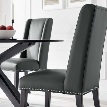 Baron Vegan Leather Dining Chair by Furniture For America