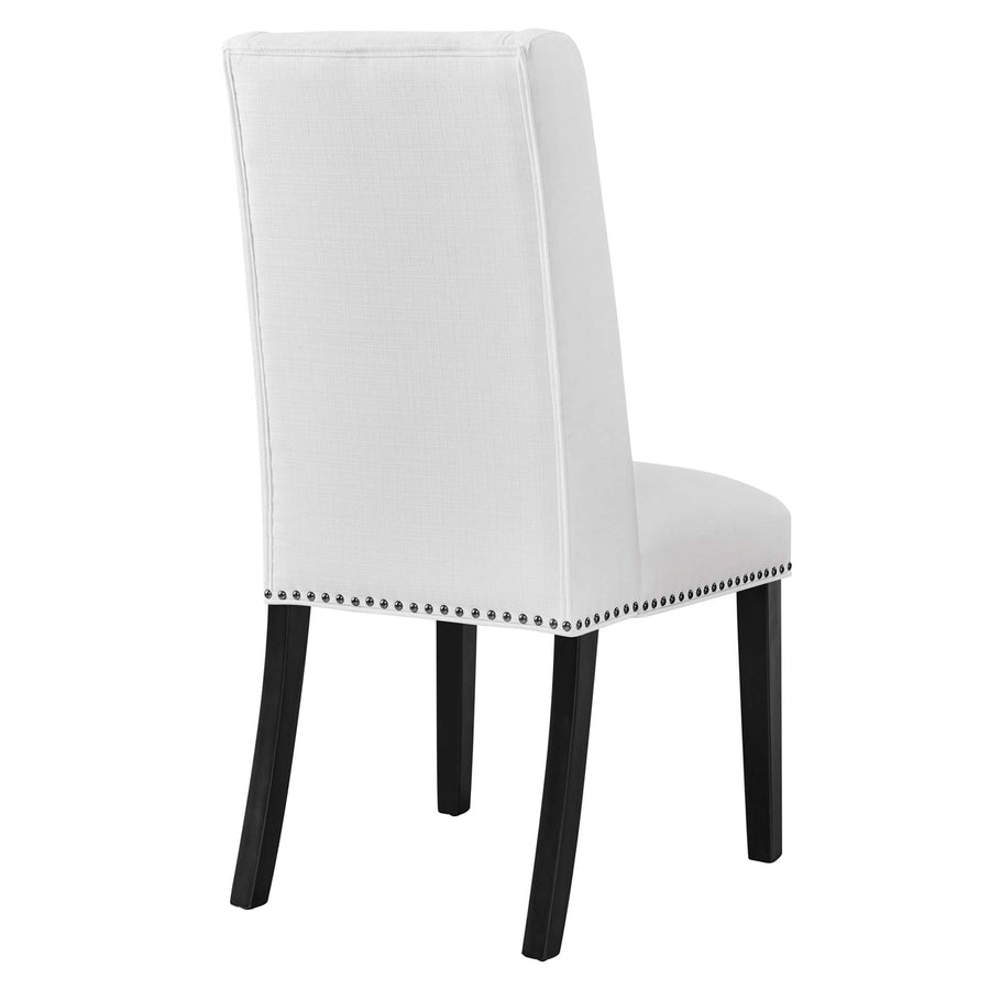 Lyra Fabric Dining Chair in White