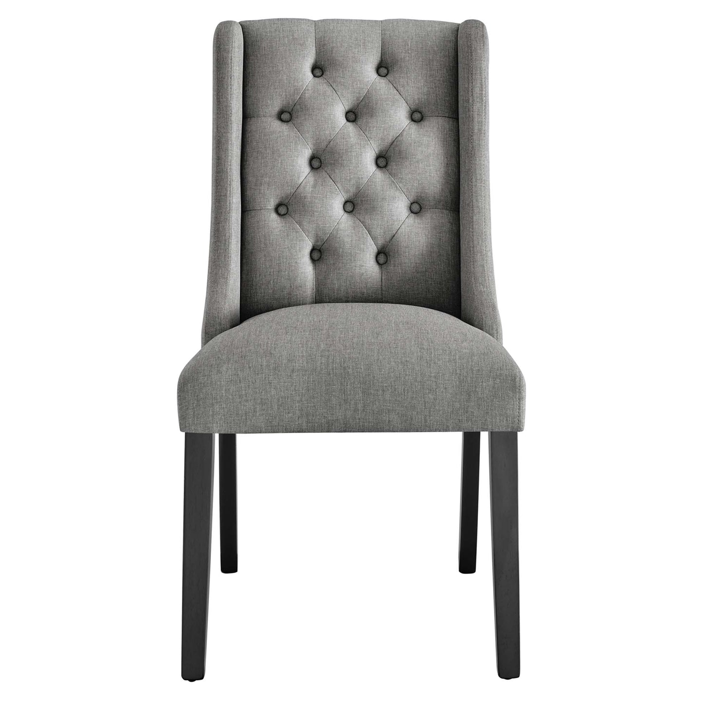 Baronet Button Tufted Fabric Dining Chair by Furniture For America