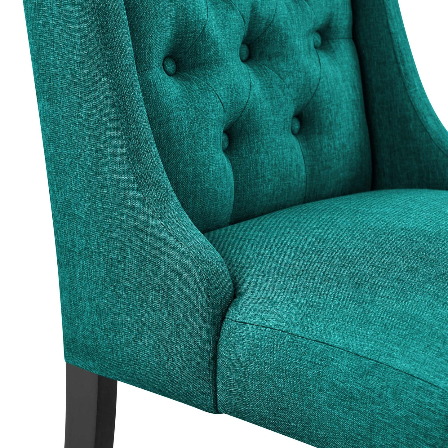 Baronet Button Tufted Fabric Dining Chair by Furniture For America