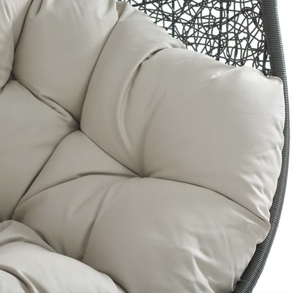 Hide Outdoor Patio Swing Chair With Stand by Furniture For America