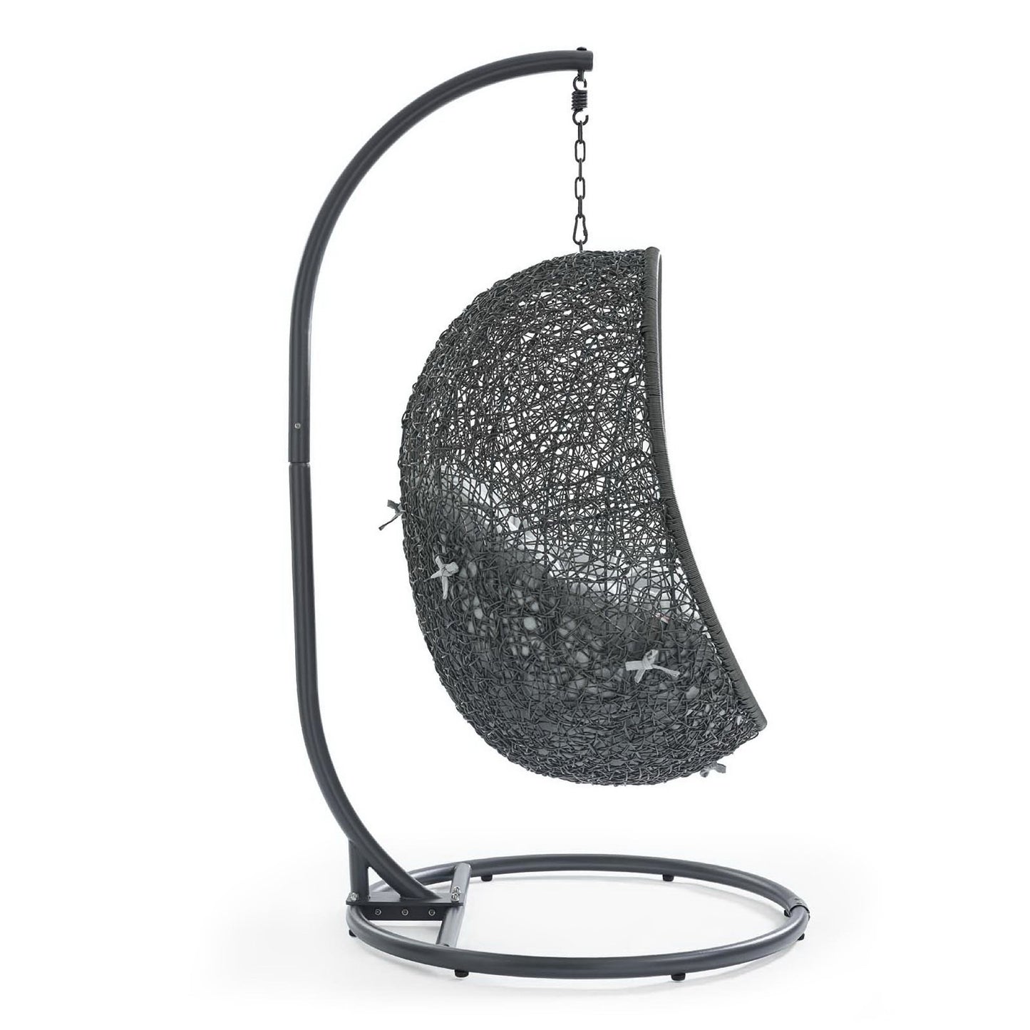 Hide Outdoor Patio Swing Chair With Stand by Furniture For America
