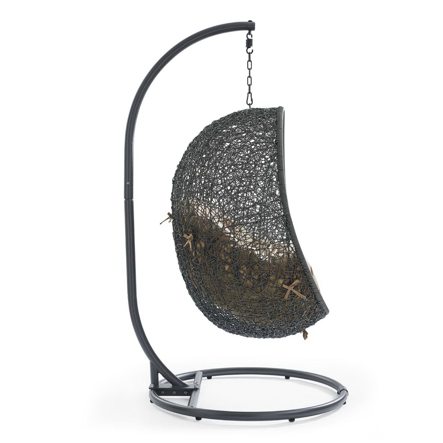 Hide Outdoor Patio Swing Chair With Stand by Furniture For America