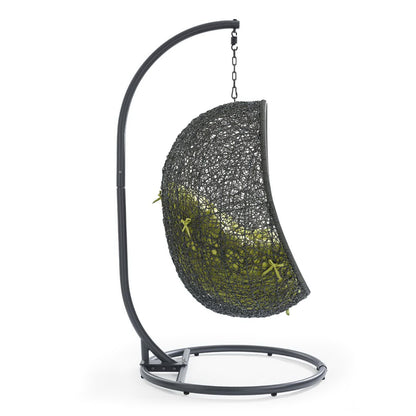 Hide Outdoor Patio Swing Chair With Stand by Furniture For America