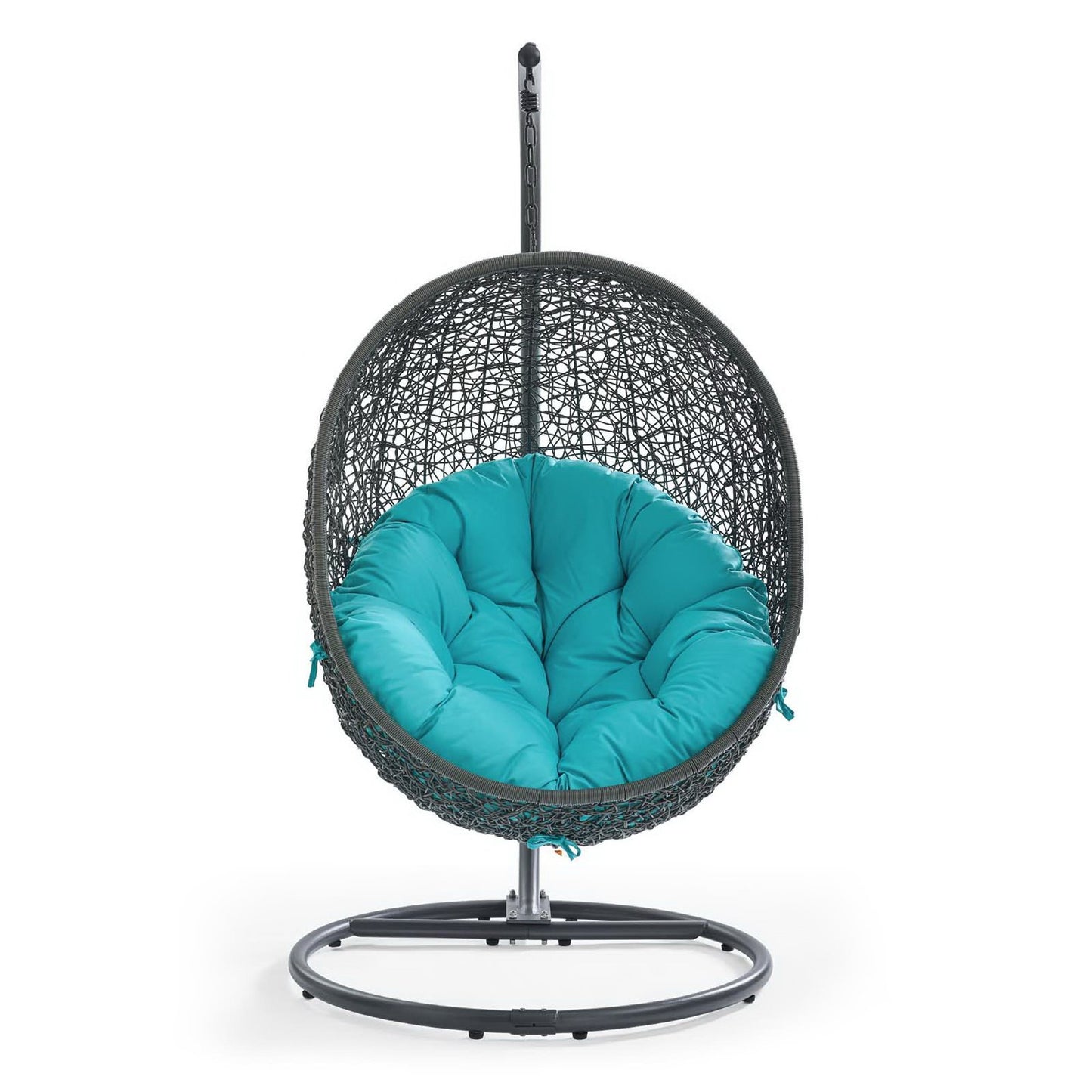Hide Outdoor Patio Swing Chair With Stand by Furniture For America
