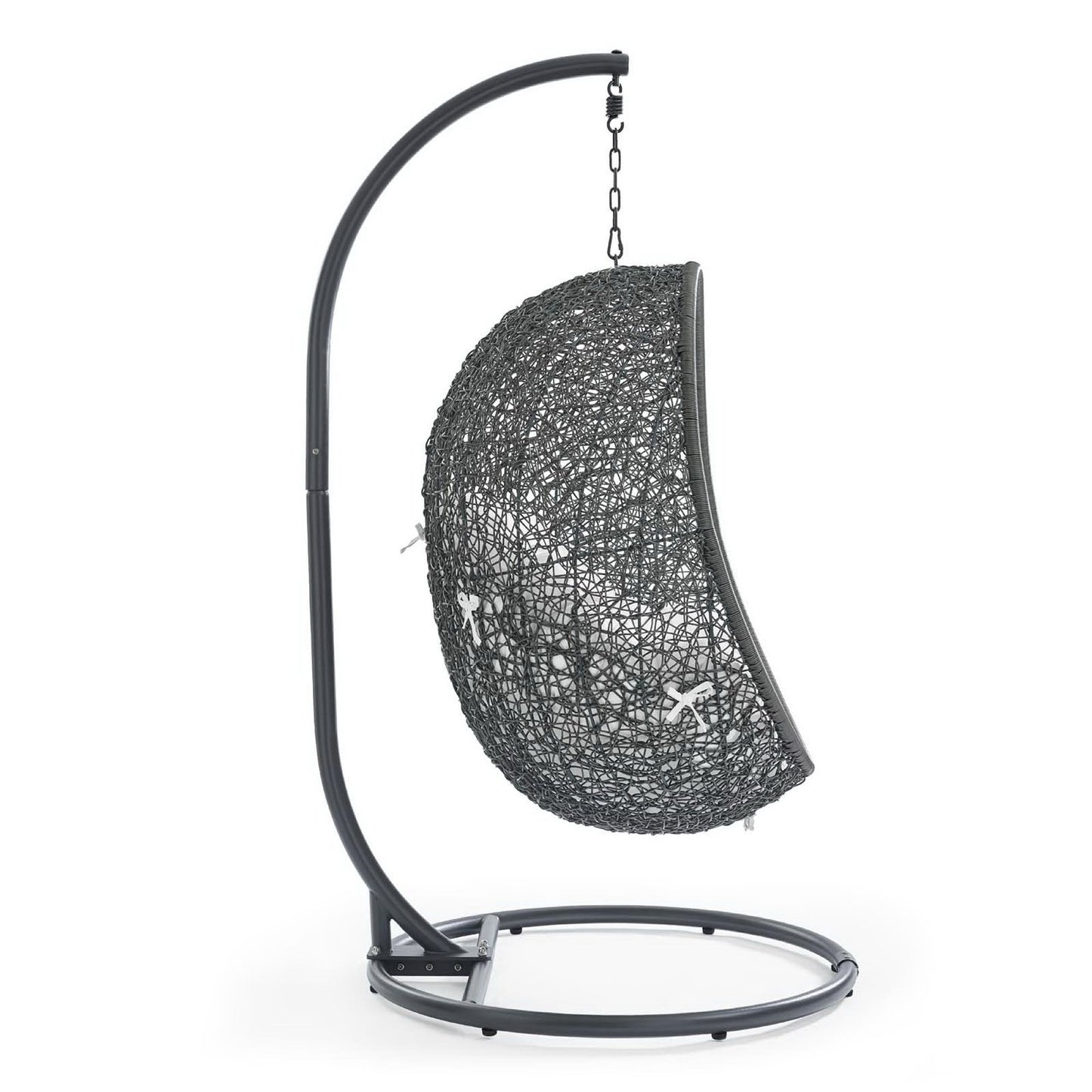 Hide Outdoor Patio Swing Chair With Stand by Furniture For America