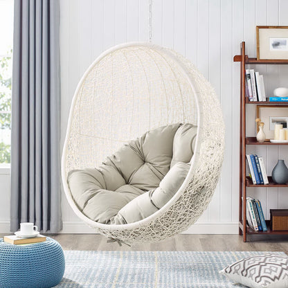 Hide Outdoor Patio Swing Chair With Stand by Furniture For America