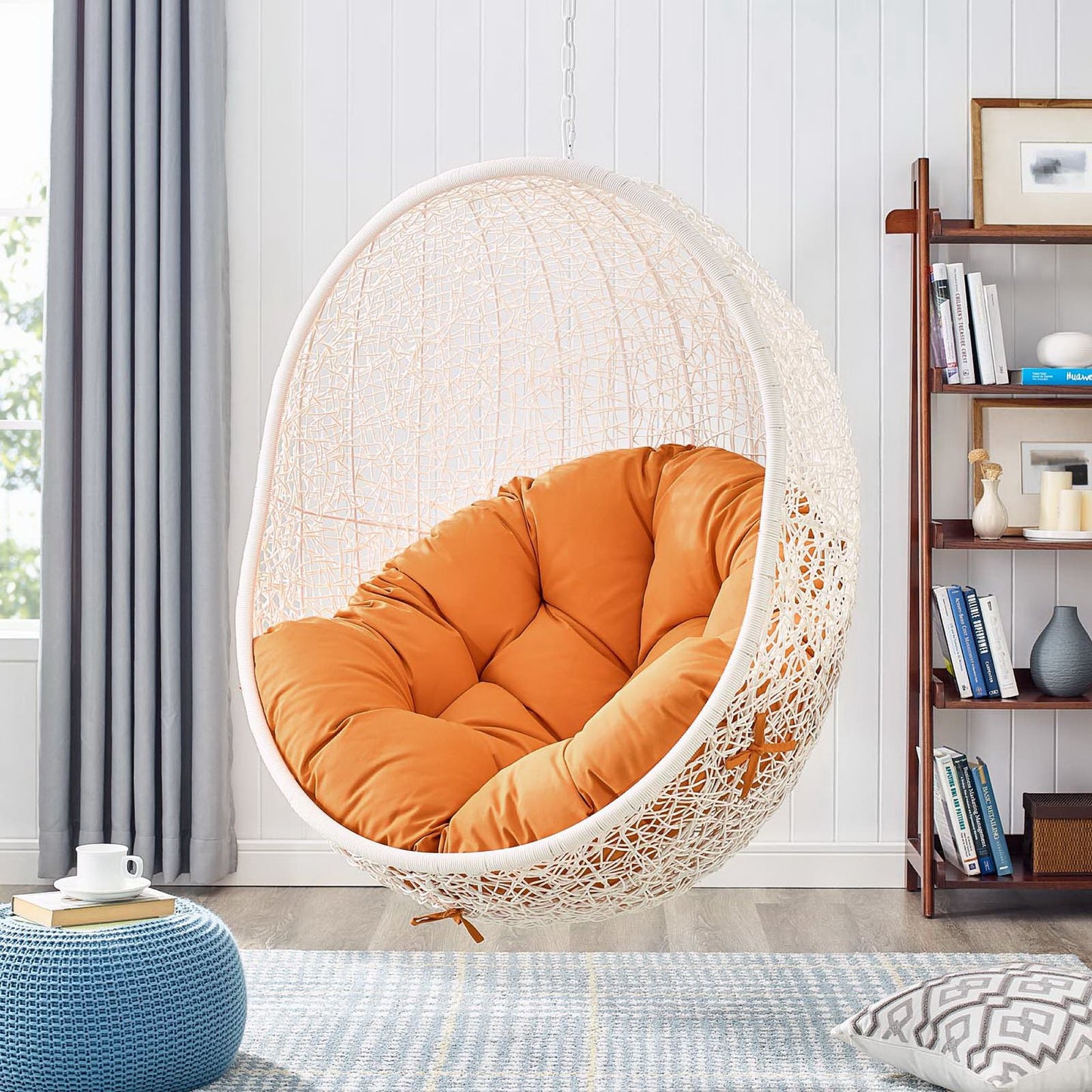 Hide Outdoor Patio Swing Chair With Stand by Furniture For America