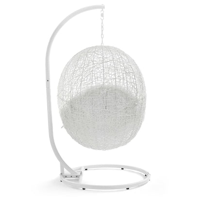 Hide Outdoor Patio Swing Chair With Stand by Furniture For America