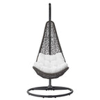 Abate Wicker Rattan Outdoor Patio Swing Chair by Furniture For America