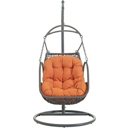 Arbor Outdoor Patio Wood Swing Chair by Furniture For America