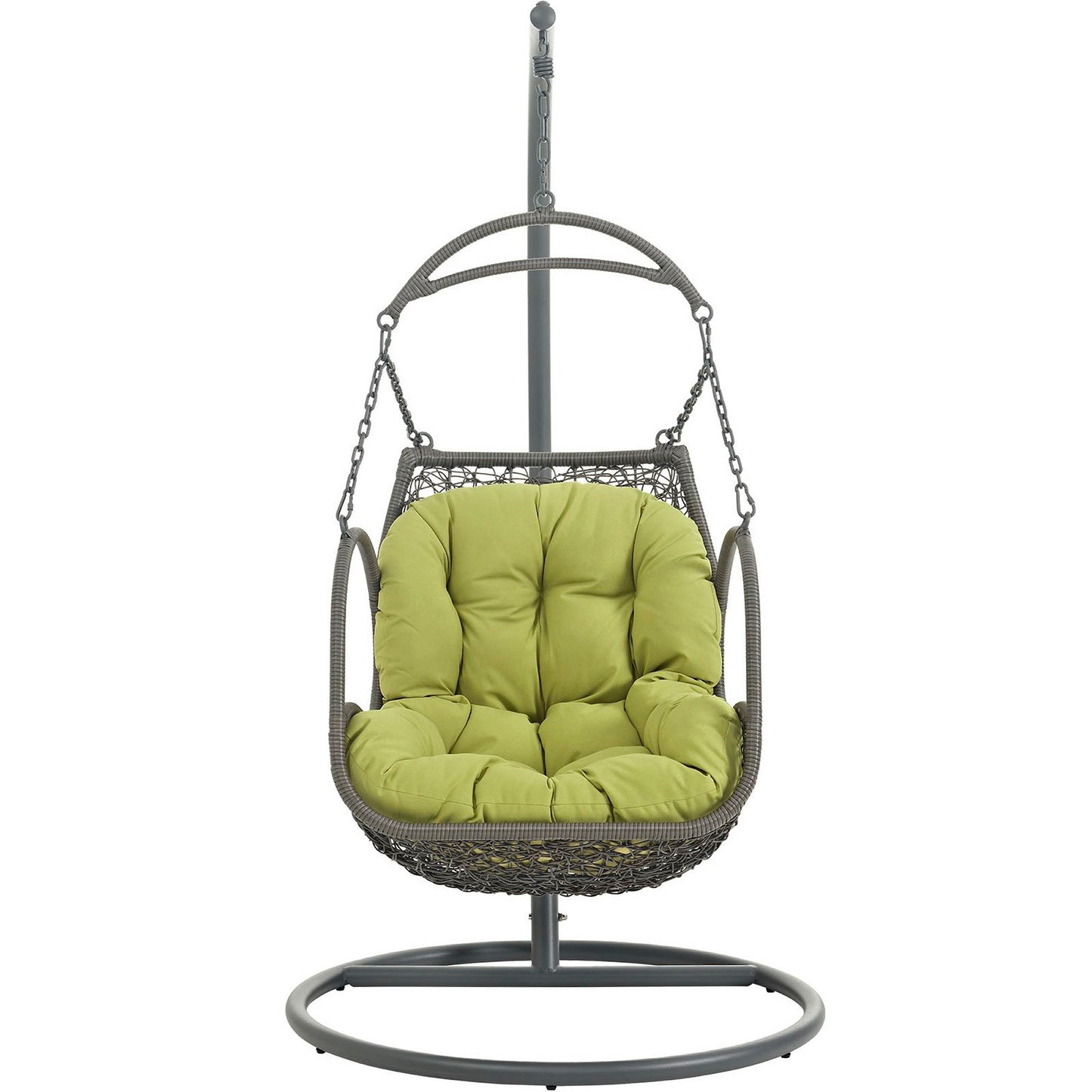 Arbor Outdoor Patio Wood Swing Chair by Furniture For America