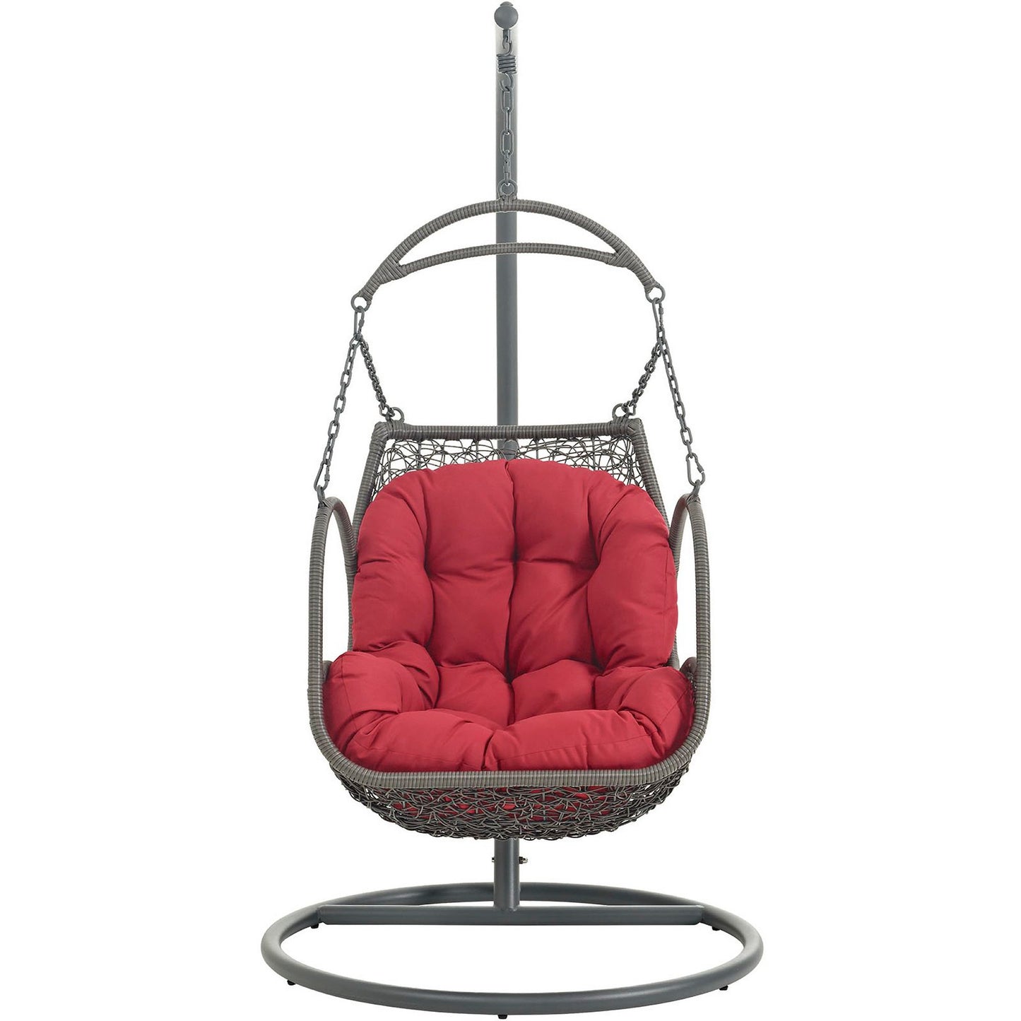 Arbor Outdoor Patio Wood Swing Chair by Furniture For America