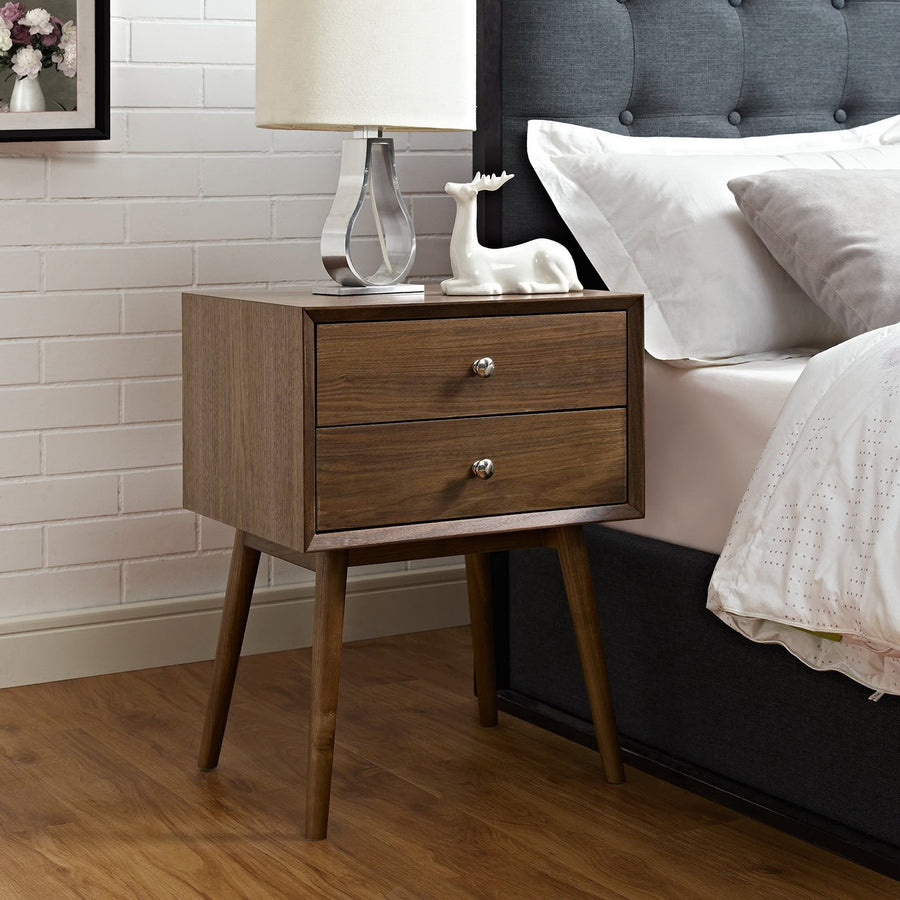 Isolde Nightstand in Walnut