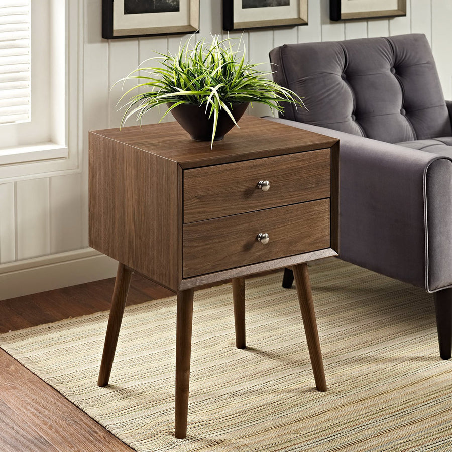 Isolde Nightstand in Walnut
