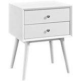 Isolde Nightstand in White