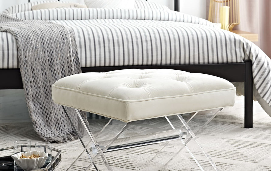 Horsens Bench in Ivory
