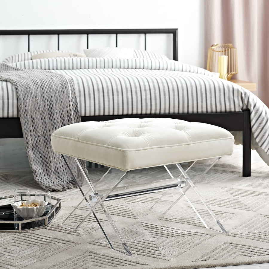 Horsens Bench in Ivory