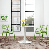 York Dining Set Set of 2 in Green