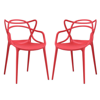 Entangled Dining Set Set of 2 by Furniture For America