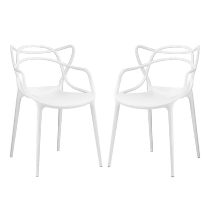 Entangled Dining Set Set of 2 by Furniture For America