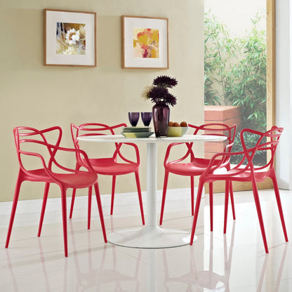 Entangled Dining Set Set of 4 by Furniture For America