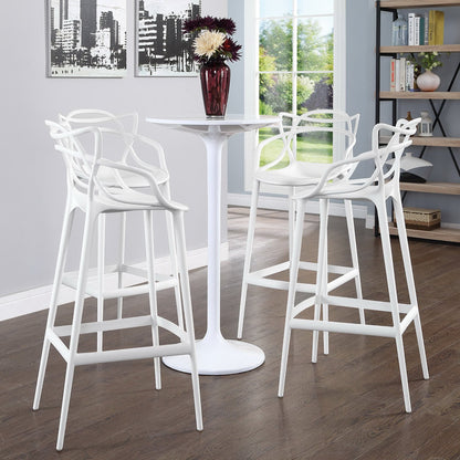 Entangled Bar Stool Set of 4 by Furniture For America