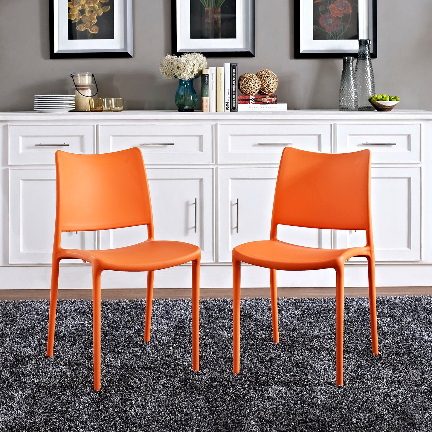 Hipster Dining Side Chair Set of 2 by Furniture For America