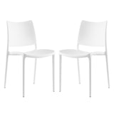 Cedarwood Dining Side Chair Set of 2 in White