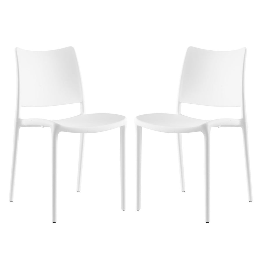 Cedarwood Dining Side Chair Set of 2 in White