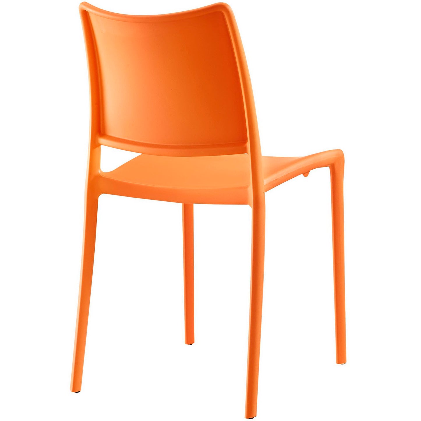 Cedarwood Dining Side Chair Set of 4 in Orange