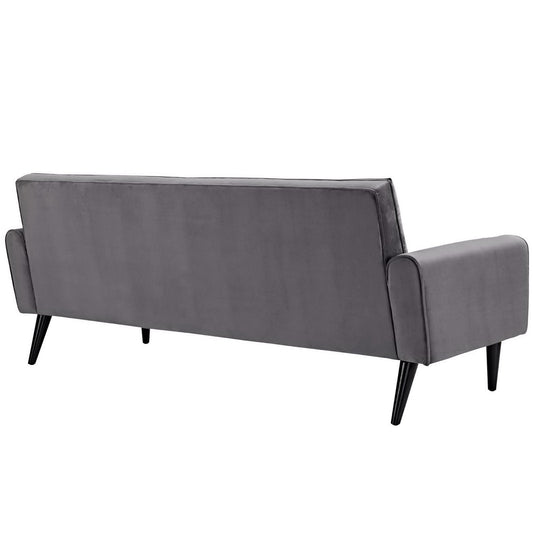 Delve Performance Velvet Sofa by Furniture for America