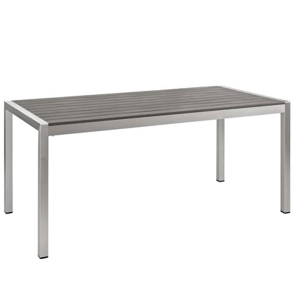Shore 3 Piece Outdoor Patio Aluminum Dining Set by Furniture For America