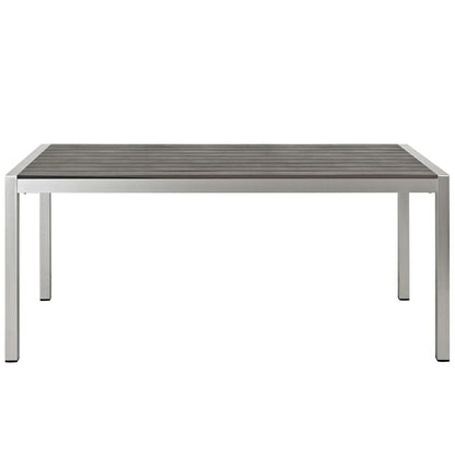 Shore 3 Piece Outdoor Patio Aluminum Dining Set by Furniture For America