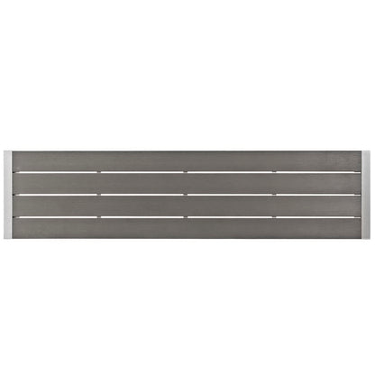 Shore 3 Piece Outdoor Patio Aluminum Dining Set by Furniture For America