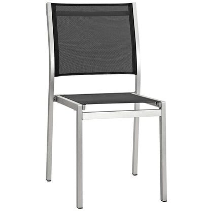Shore 7 Piece Outdoor Patio Aluminum Dining Set by Furniture For America