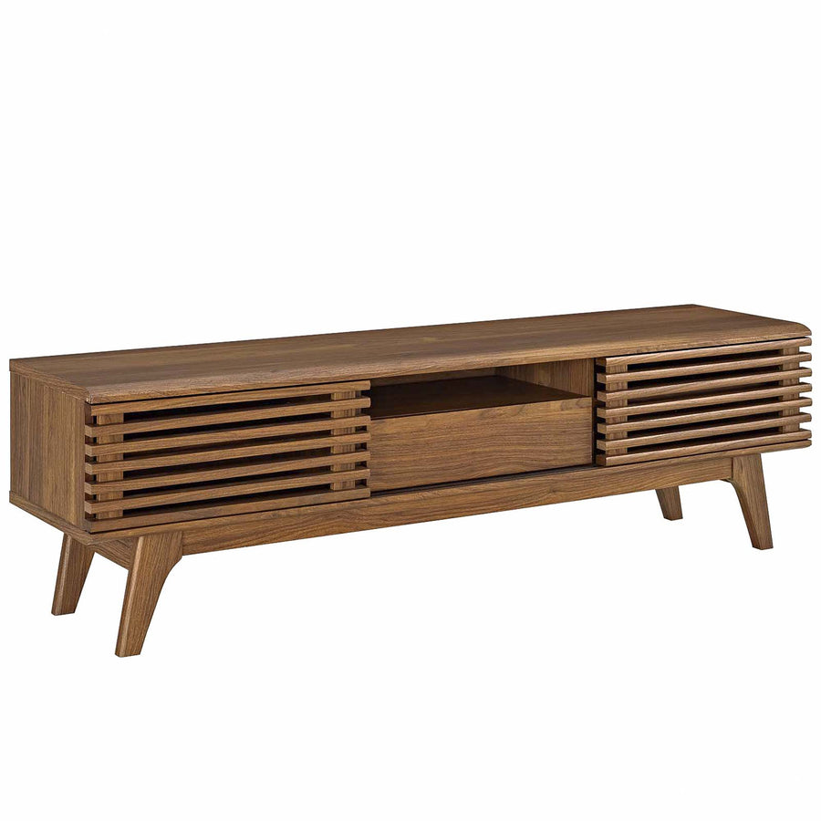 Vera 59" TV Stand in Walnut