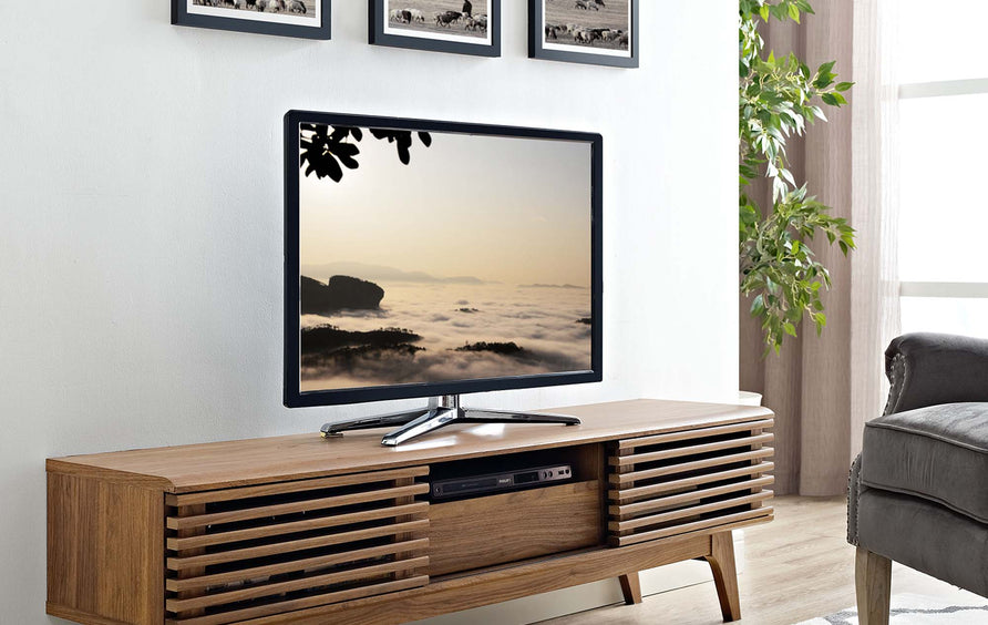 Vera 59" TV Stand in Walnut