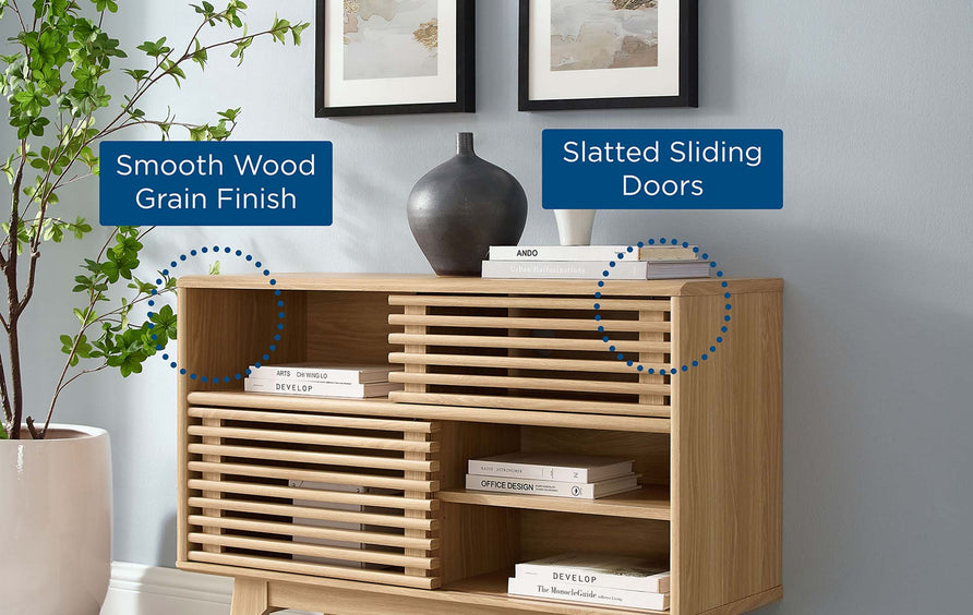 Vera Display Stand in Oak