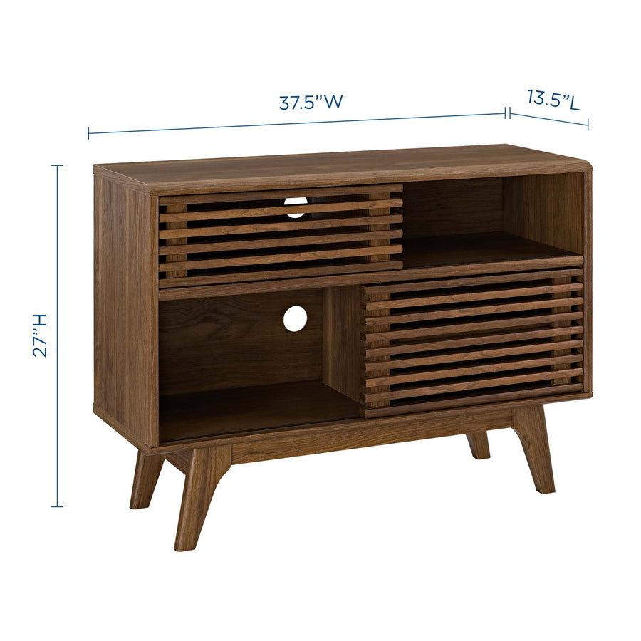 Vera Display Stand in Walnut