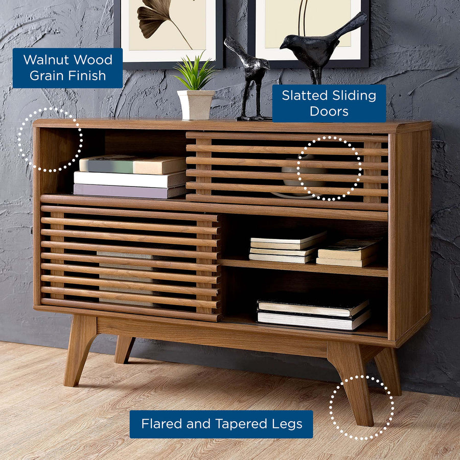 Vera Display Stand in Walnut