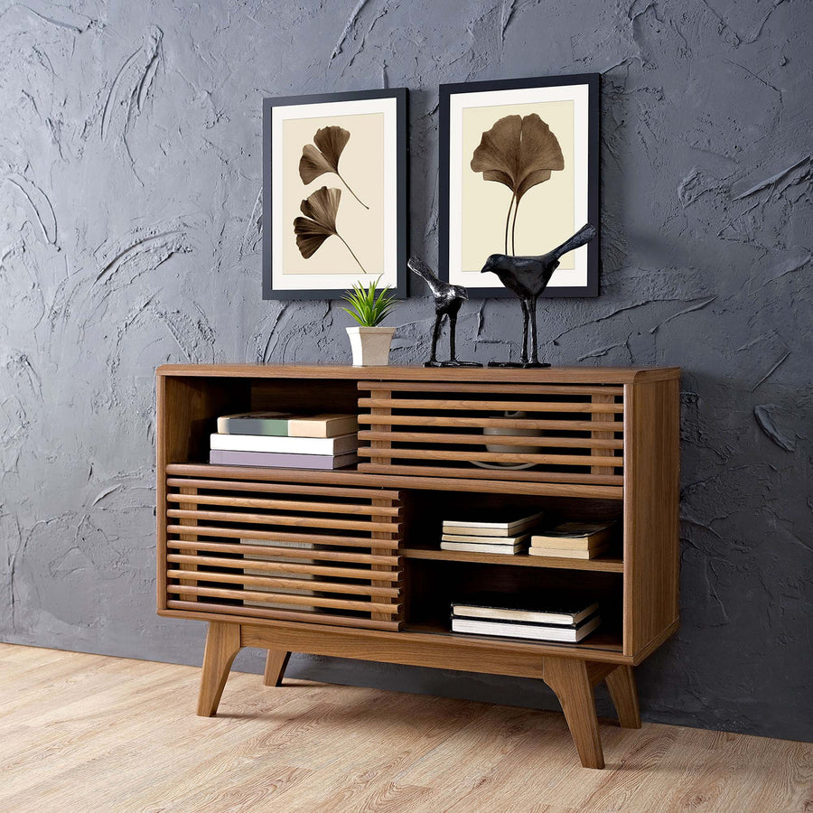 Vera Display Stand in Walnut